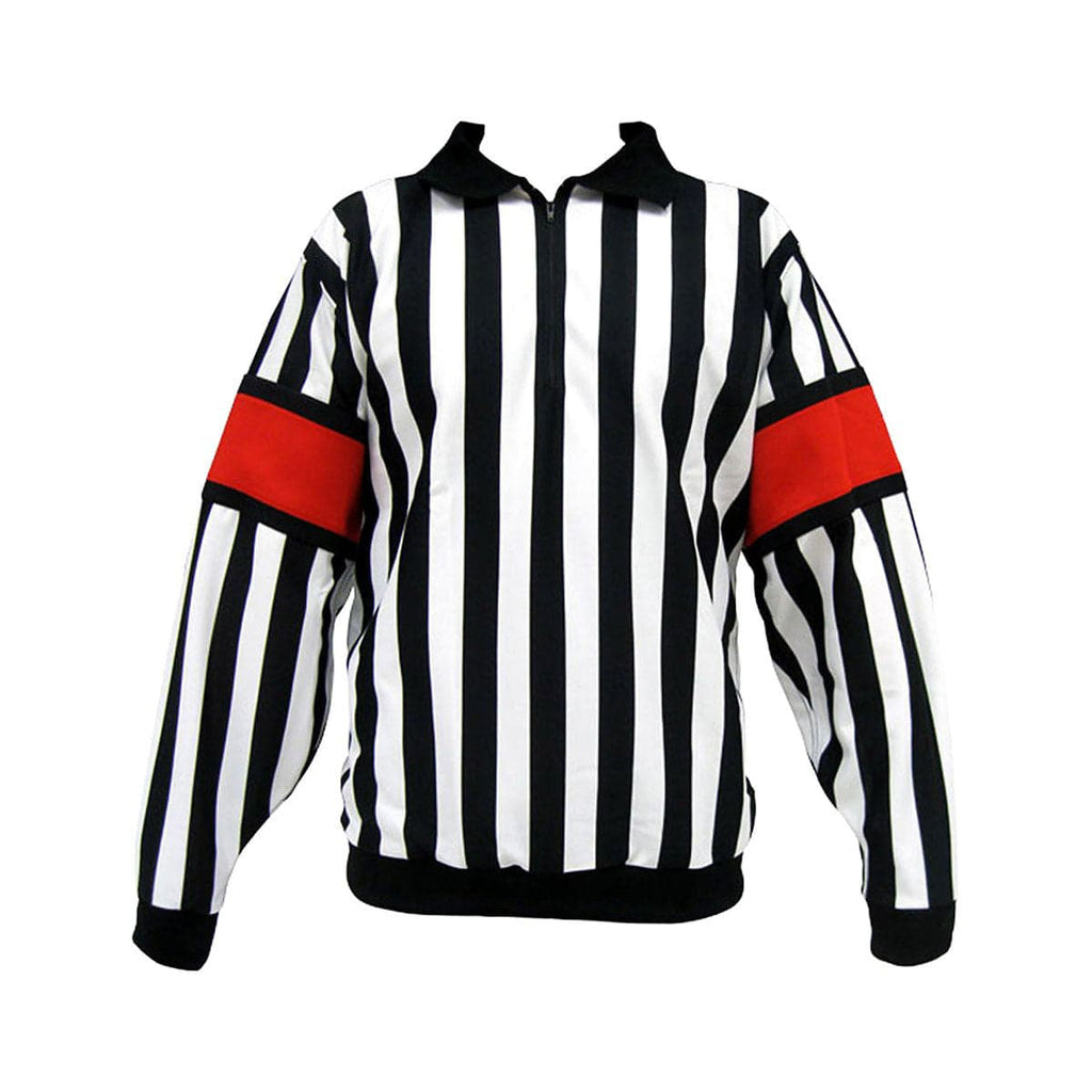 CCM Pro 150 Hockey Referee Jersey With Orange or Red Armbands - Zebrasclub