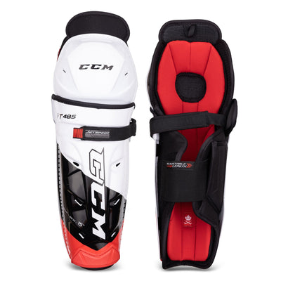 CCM Jetspeed FT485 Senior Hockey Shin Guards