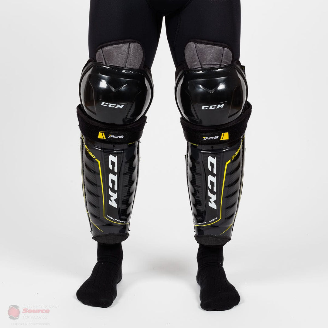 CCM Tacks 9080 Shin popular Pads