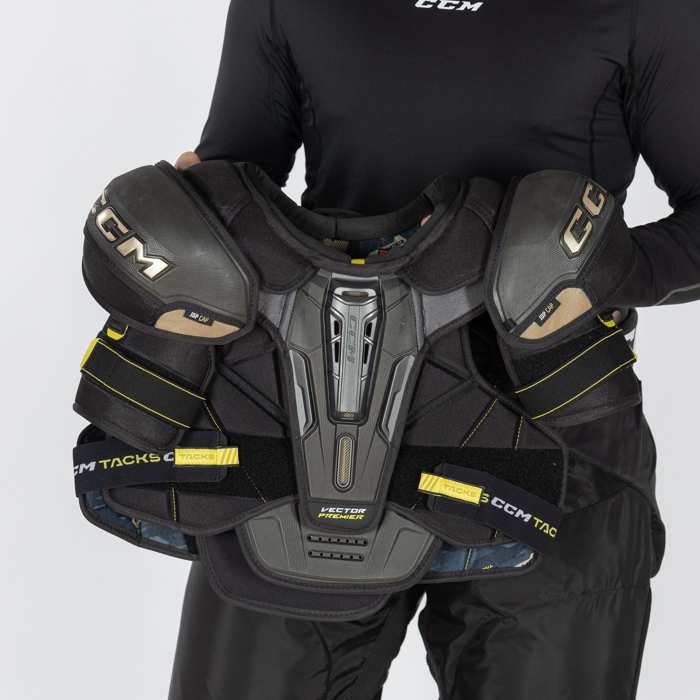 CCM Tacks Vector Premier Junior Hockey Shoulder Pads - The Hockey Shop Source For Sports