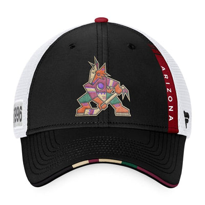 Arizona Coyotes Fanatics Authentic Pro Draft Structured Trucker Hat - The Hockey Shop Source For Sports