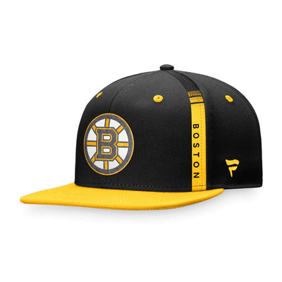 Boston Bruins Fanatics Authentic Pro Draft Snapback Hat - The Hockey Shop Source For Sports