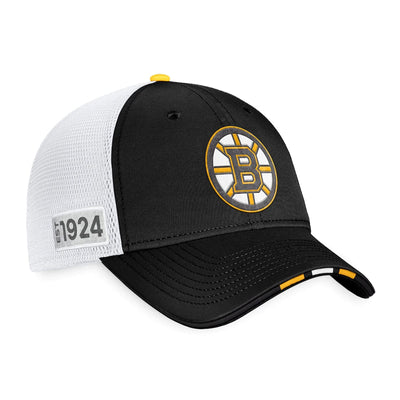 Boston Bruins Fanatics Authentic Pro Draft Structured Trucker Hat - The Hockey Shop Source For Sports