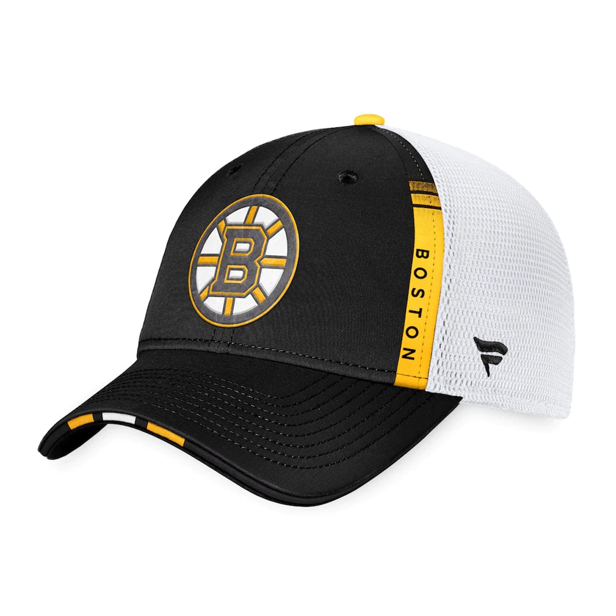 Boston Bruins Fanatics Authentic Pro Draft Structured Trucker Hat - The Hockey Shop Source For Sports