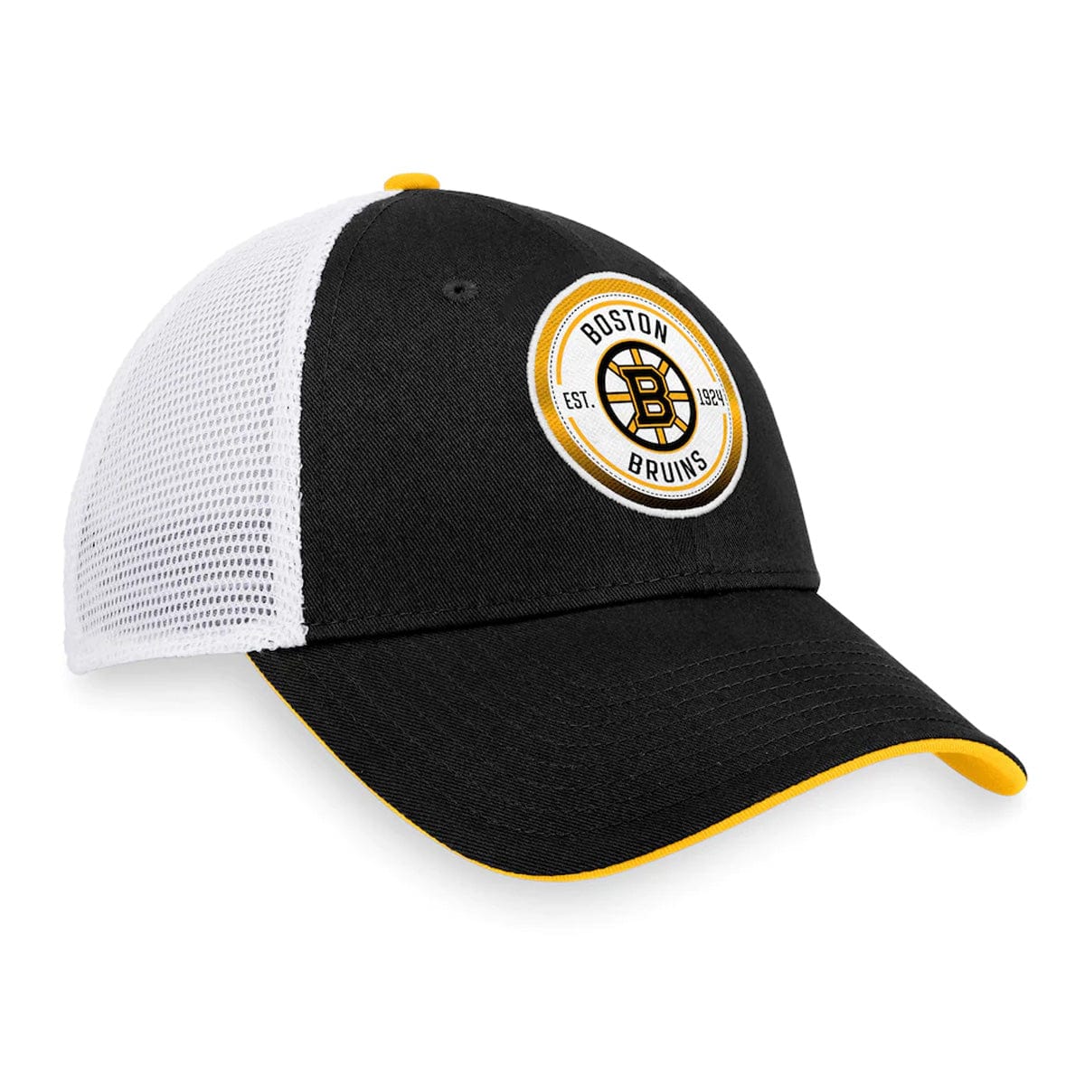 Boston Bruins Fanatics Iconic Gradient Structured Trucker Hat - The Hockey Shop Source For Sports