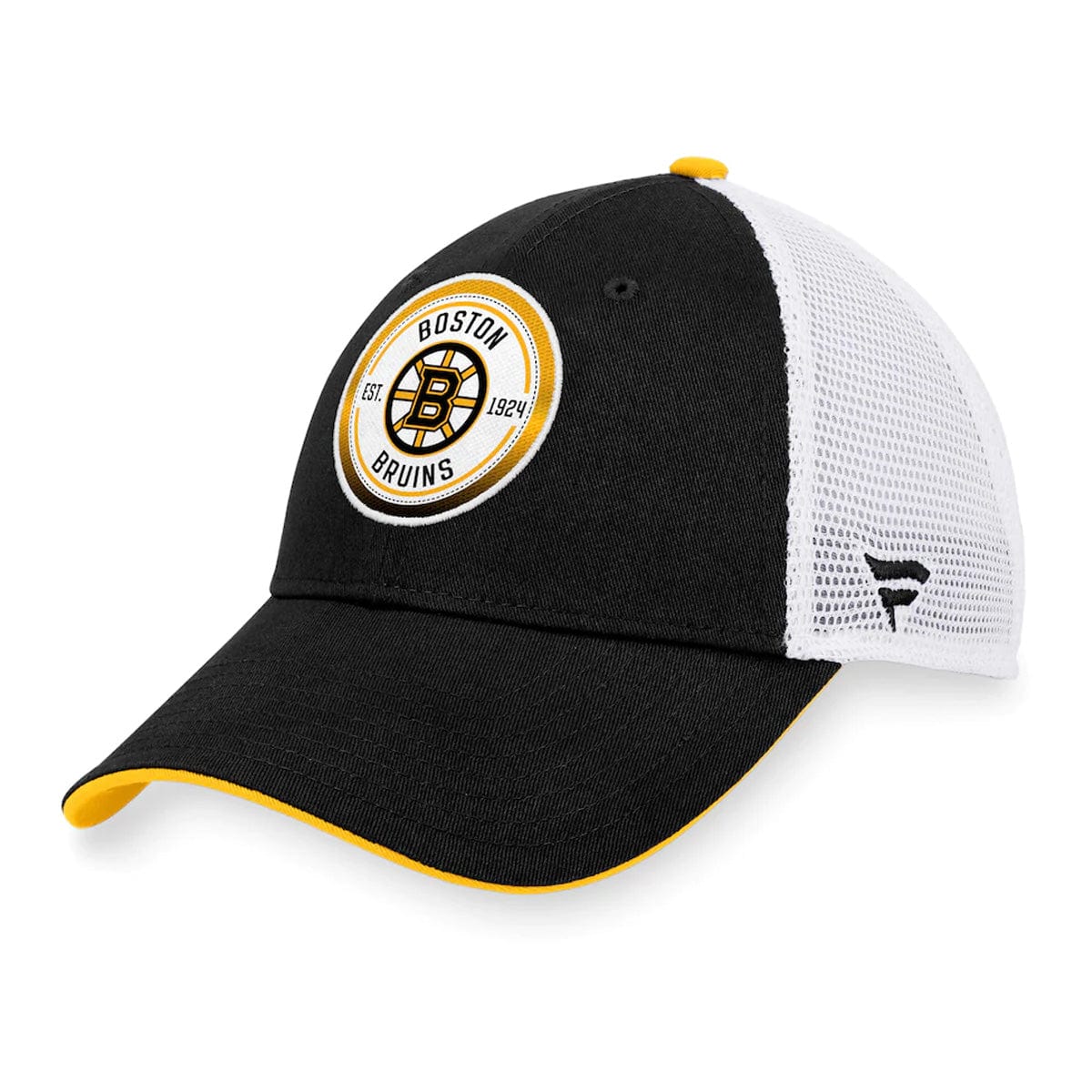 Boston Bruins Fanatics Iconic Gradient Structured Trucker Hat - The Hockey Shop Source For Sports