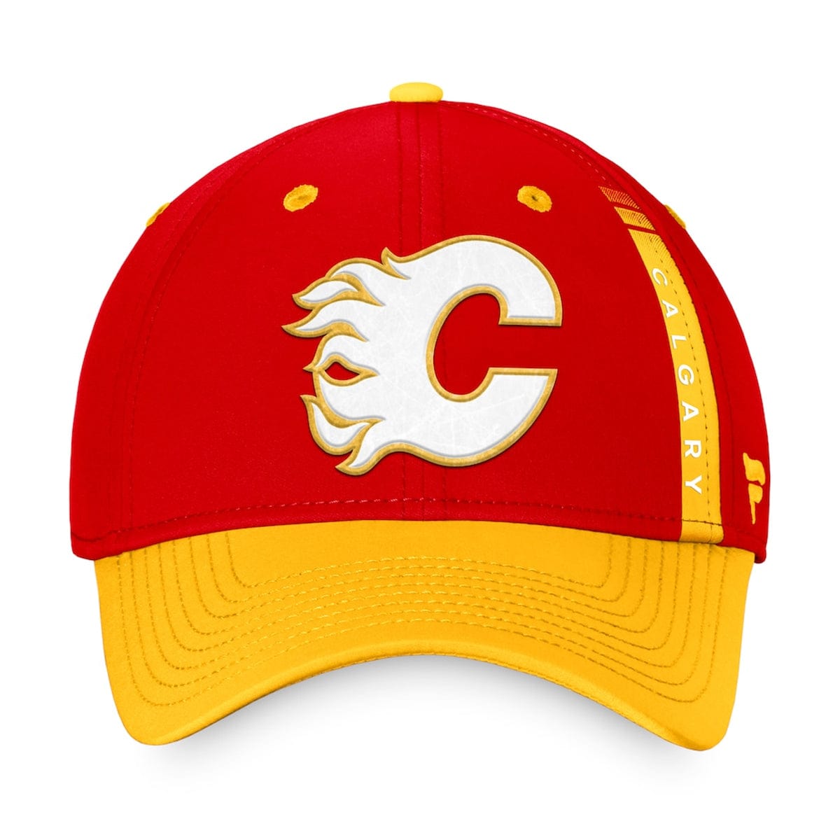 Calgary Flames Fanatics Authentic Pro Draft Flexfit Hat - The Hockey Shop Source For Sports