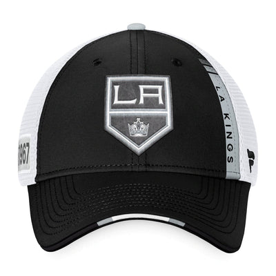 Los Angeles Kings Fanatics Authentic Pro Draft Structured Trucker Hat - The Hockey Shop Source For Sports