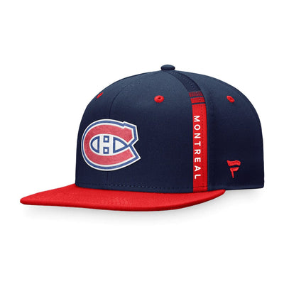 Montreal Canadiens Fanatics Authentic Pro Draft Snapback Hat - The Hockey Shop Source For Sports