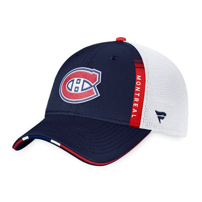 Montreal Canadiens Fanatics Authentic Pro Draft Structured Trucker Hat - The Hockey Shop Source For Sports