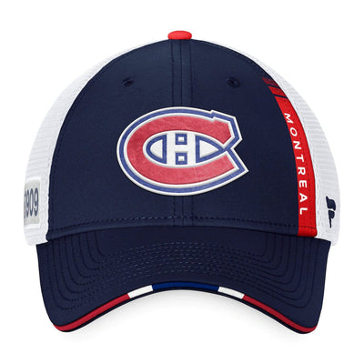 Montreal Canadiens Fanatics Authentic Pro Draft Structured Trucker Hat - The Hockey Shop Source For Sports