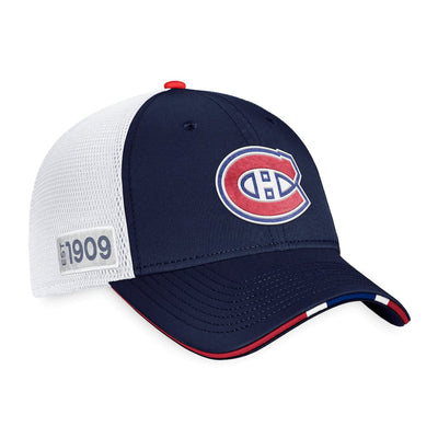 Montreal Canadiens Fanatics Authentic Pro Draft Structured Trucker Hat - The Hockey Shop Source For Sports