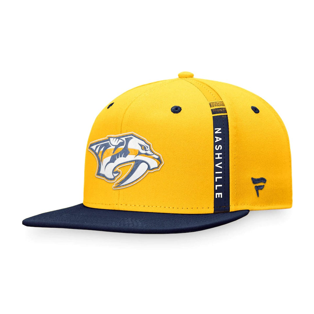 Nashville Predators Fanatics Authentic Pro Draft Snapback Hat