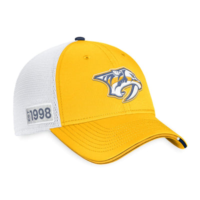 Nashville Predators Fanatics Authentic Pro Draft Structured Trucker Hat - The Hockey Shop Source For Sports