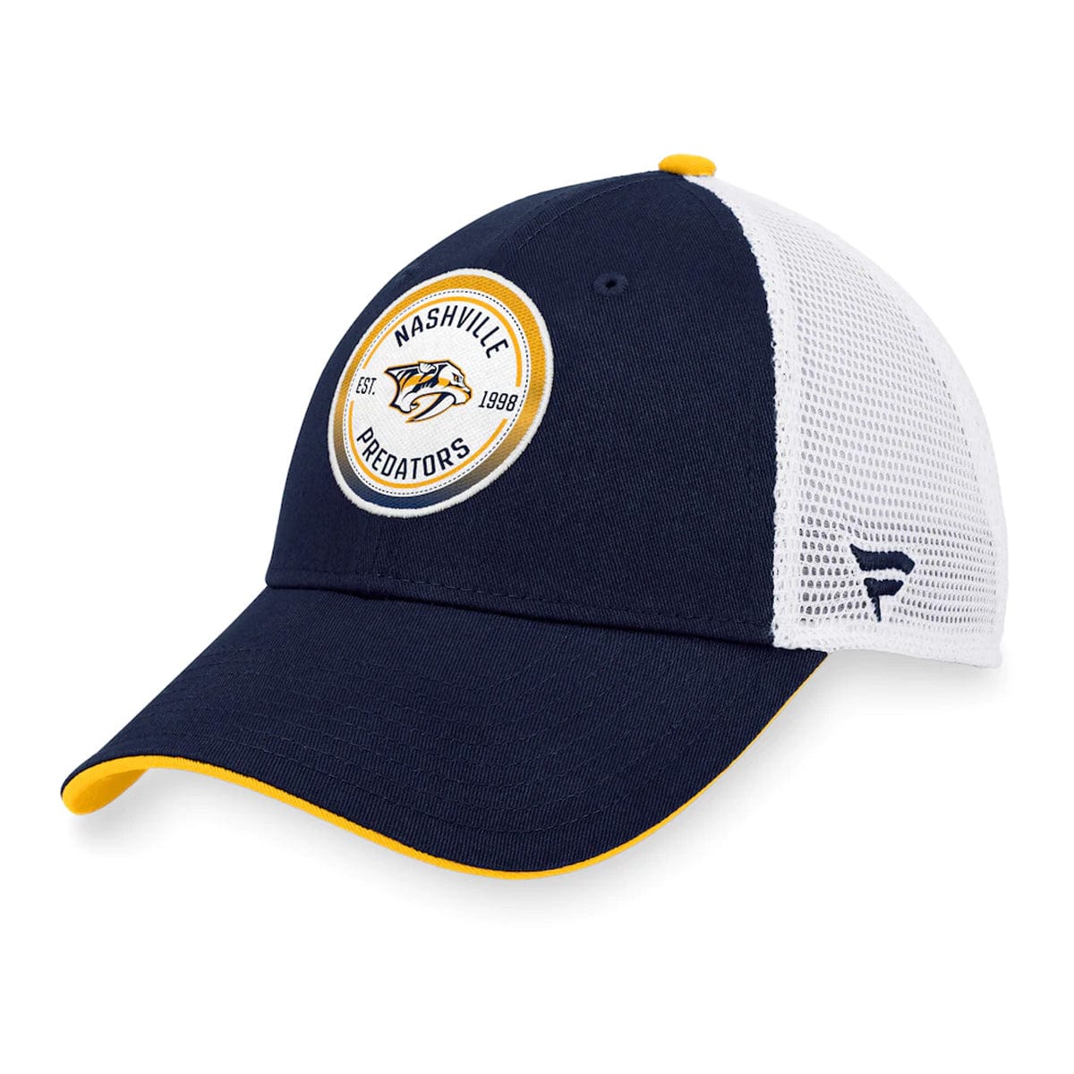 Nashville Predators Fanatics Iconic Gradient Structured Trucker Hat - The Hockey Shop Source For Sports