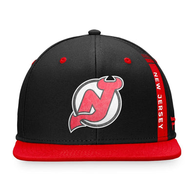 New Jersey Devils Fanatics Authentic Pro Draft Snapback Hat - The Hockey Shop Source For Sports