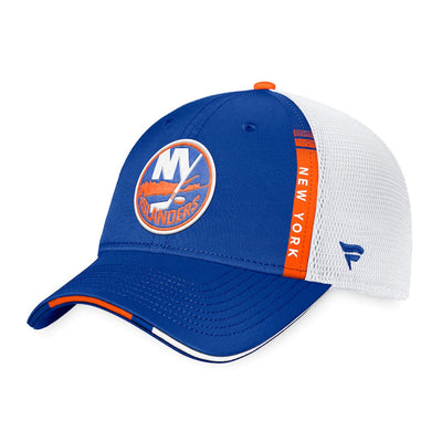 New York Islanders Fanatics Authentic Pro Draft Structured Trucker Hat - The Hockey Shop Source For Sports