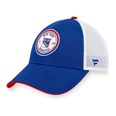 New York Rangers Fanatics Iconic Gradient Structured Trucker Hat - The Hockey Shop Source For Sports