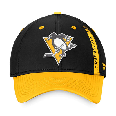 Pittsburgh Penguins Fanatics Authentic Pro Draft Flexfit Hat - The Hockey Shop Source For Sports