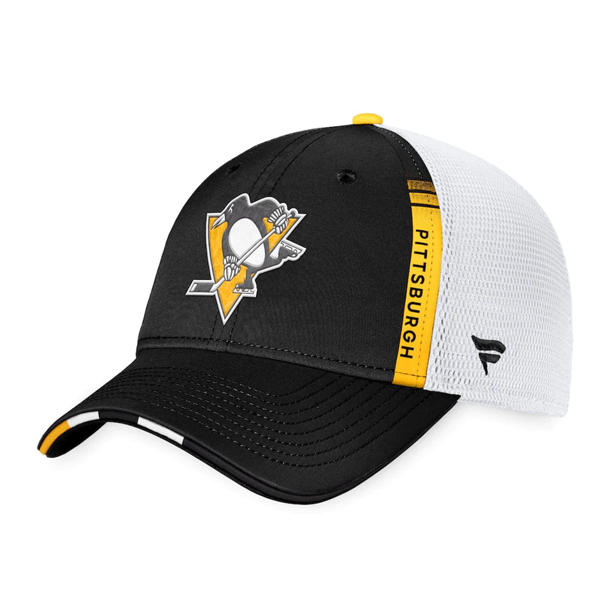 Pittsburgh Penguins Fanatics Authentic Pro Draft Structured Trucker Hat - The Hockey Shop Source For Sports