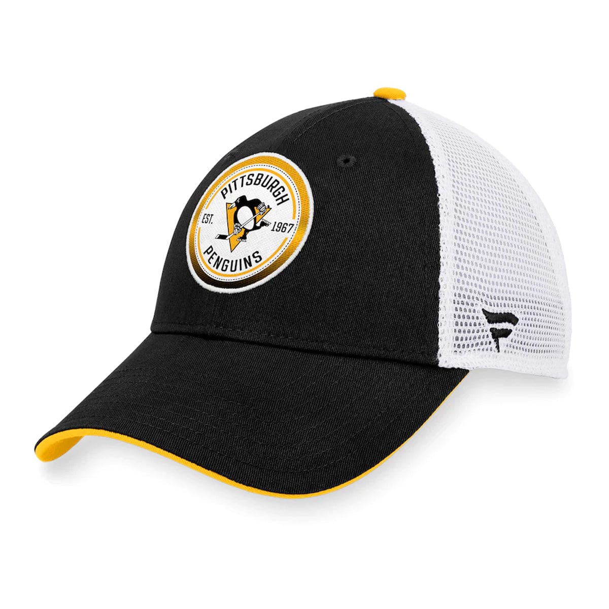 Pittsburgh Penguins Fanatics Iconic Gradient Structured Trucker Hat - The Hockey Shop Source For Sports