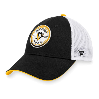 Pittsburgh Penguins Fanatics Iconic Gradient Structured Trucker Hat - The Hockey Shop Source For Sports