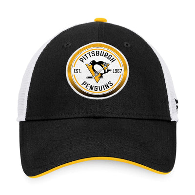 Pittsburgh Penguins Fanatics Iconic Gradient Structured Trucker Hat - The Hockey Shop Source For Sports