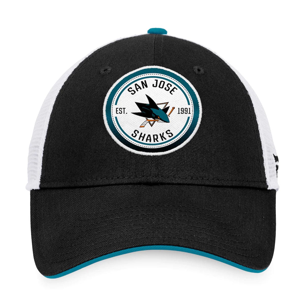 San Jose Sharks Fanatics Iconic Gradient Structured Trucker Hat - The Hockey Shop Source For Sports