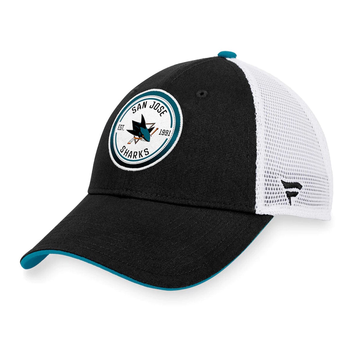 San Jose Sharks Fanatics Iconic Gradient Structured Trucker Hat - The Hockey Shop Source For Sports