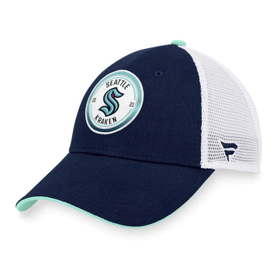 Seattle Kraken Fanatics Iconic Gradient Structured Trucker Hat - The Hockey Shop Source For Sports