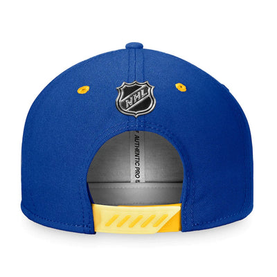 St. Louis Blues Fanatics Authentic Pro Draft Snapback Hat - The Hockey Shop Source For Sports