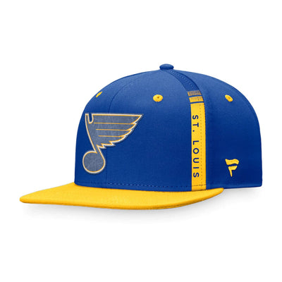 St. Louis Blues Fanatics Authentic Pro Draft Snapback Hat - The Hockey Shop Source For Sports