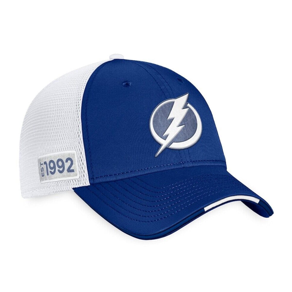 Tampa Bay Lightning Fanatics Authentic Pro Draft Structured Trucker Hat - The Hockey Shop Source For Sports