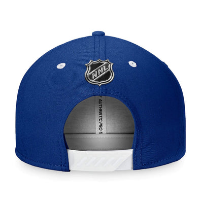 Toronto Maple Leafs Fanatics Authentic Pro Draft Snapback Hat - The Hockey Shop Source For Sports