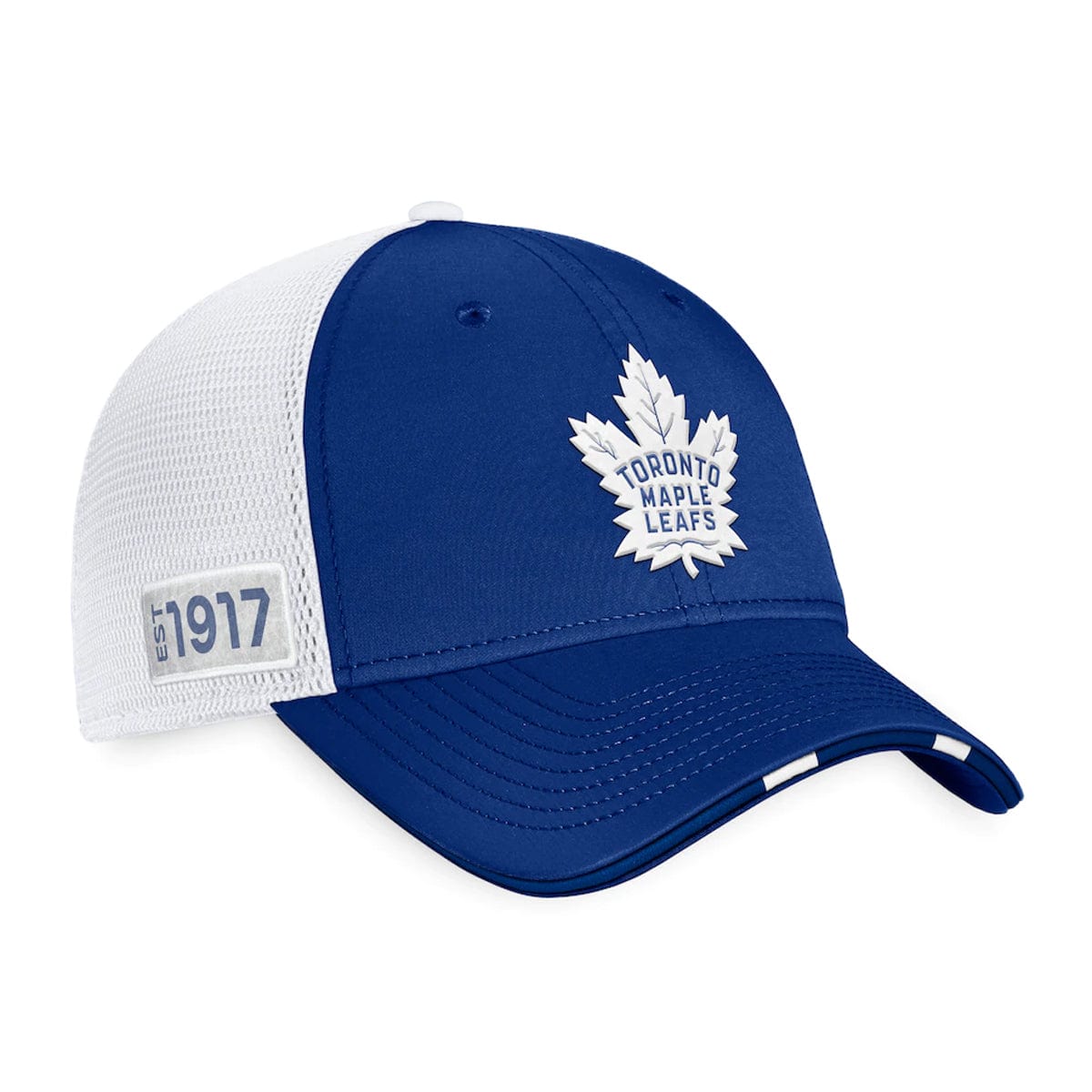 Toronto Maple Leafs Fanatics Authentic Pro Draft Structured Trucker Hat - The Hockey Shop Source For Sports