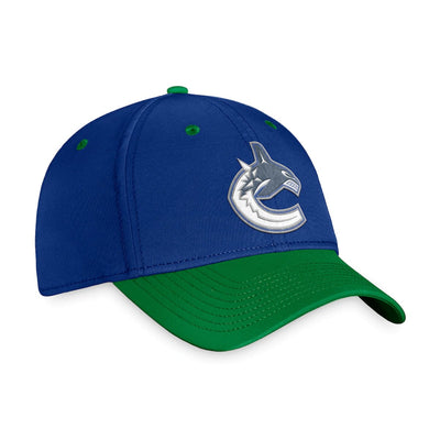 Vancouver Canucks Fanatics Authentic Pro Draft Flexfit Hat - The Hockey Shop Source For Sports