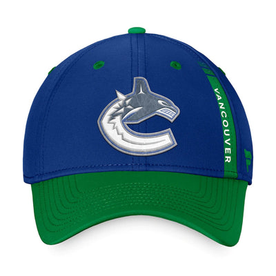 Vancouver Canucks Fanatics Authentic Pro Draft Flexfit Hat - The Hockey Shop Source For Sports