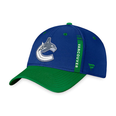 Vancouver Canucks Fanatics Authentic Pro Draft Flexfit Hat - The Hockey Shop Source For Sports