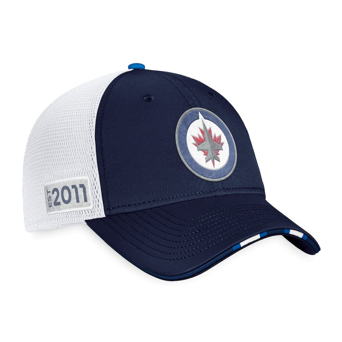 Winnipeg Jets Fanatics Authentic Pro Draft Structured Trucker Hat - The Hockey Shop Source For Sports