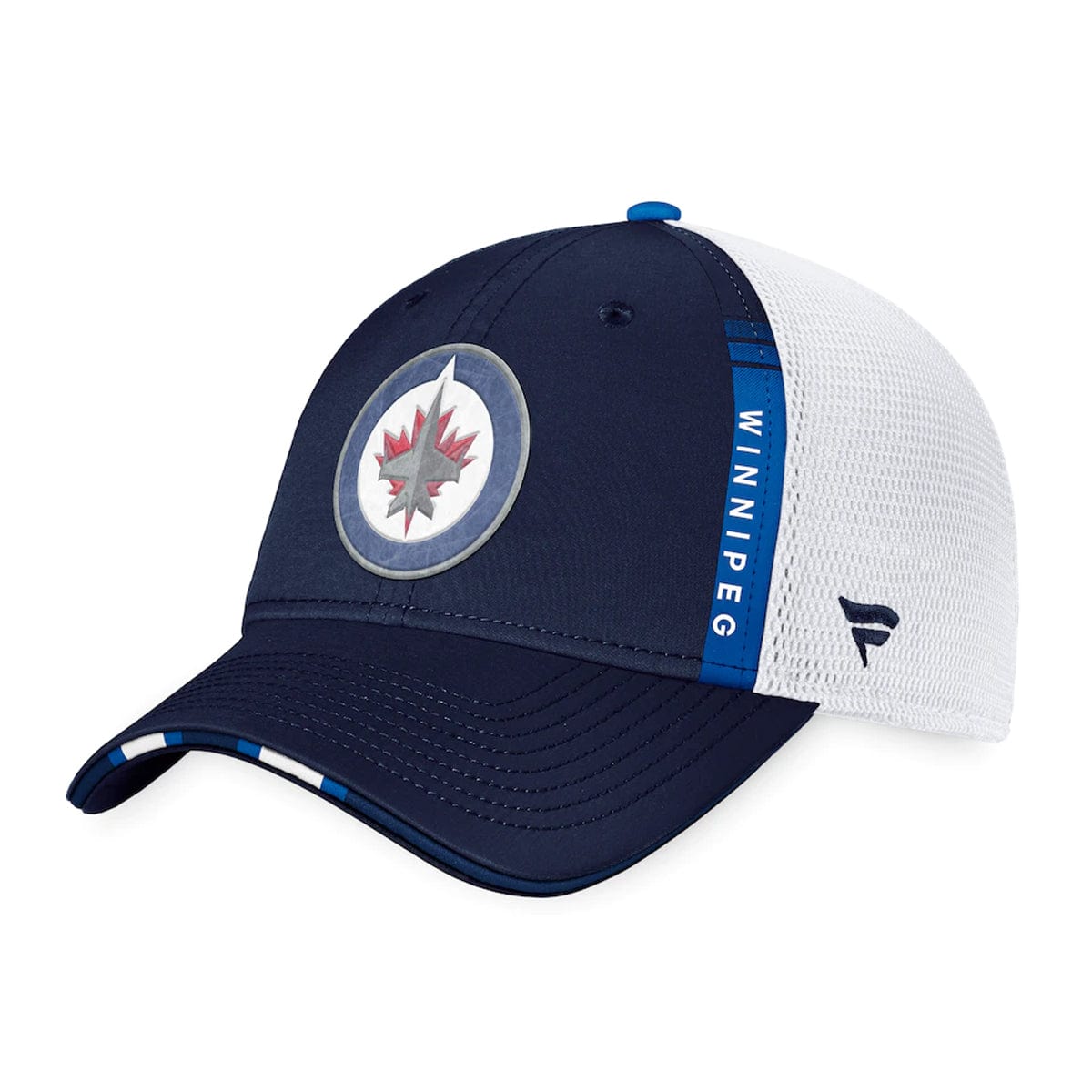 Winnipeg Jets Fanatics Authentic Pro Draft Structured Trucker Hat - The Hockey Shop Source For Sports