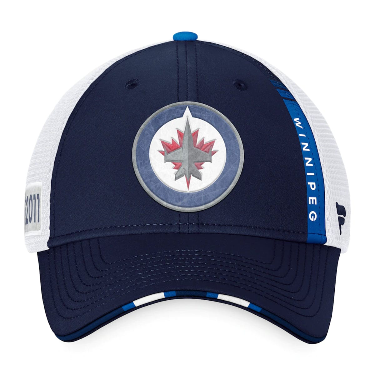 Winnipeg Jets Fanatics Authentic Pro Draft Structured Trucker Hat - The Hockey Shop Source For Sports