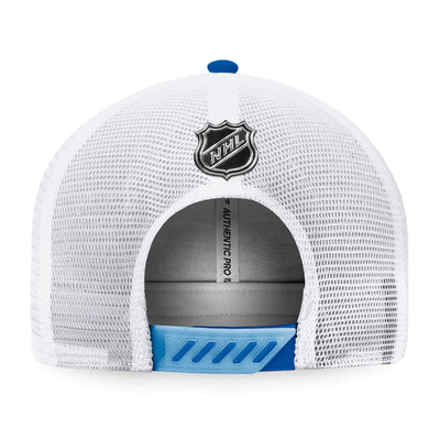 Winnipeg Jets Fanatics Authentic Pro Draft Structured Trucker Hat - The Hockey Shop Source For Sports