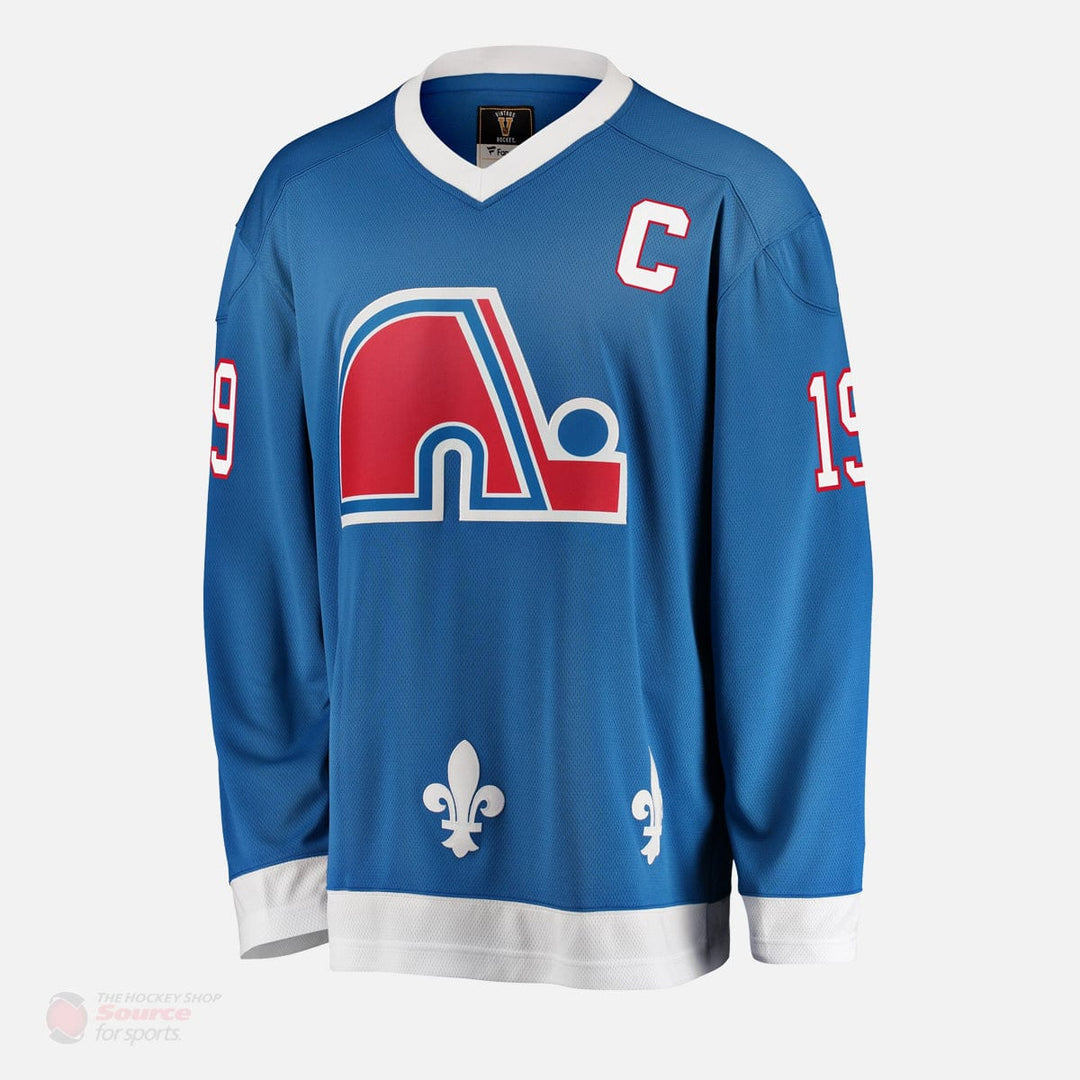 Quebec Nordiques Fanatics Breakaway Retired Senior Jersey Joe Sakic