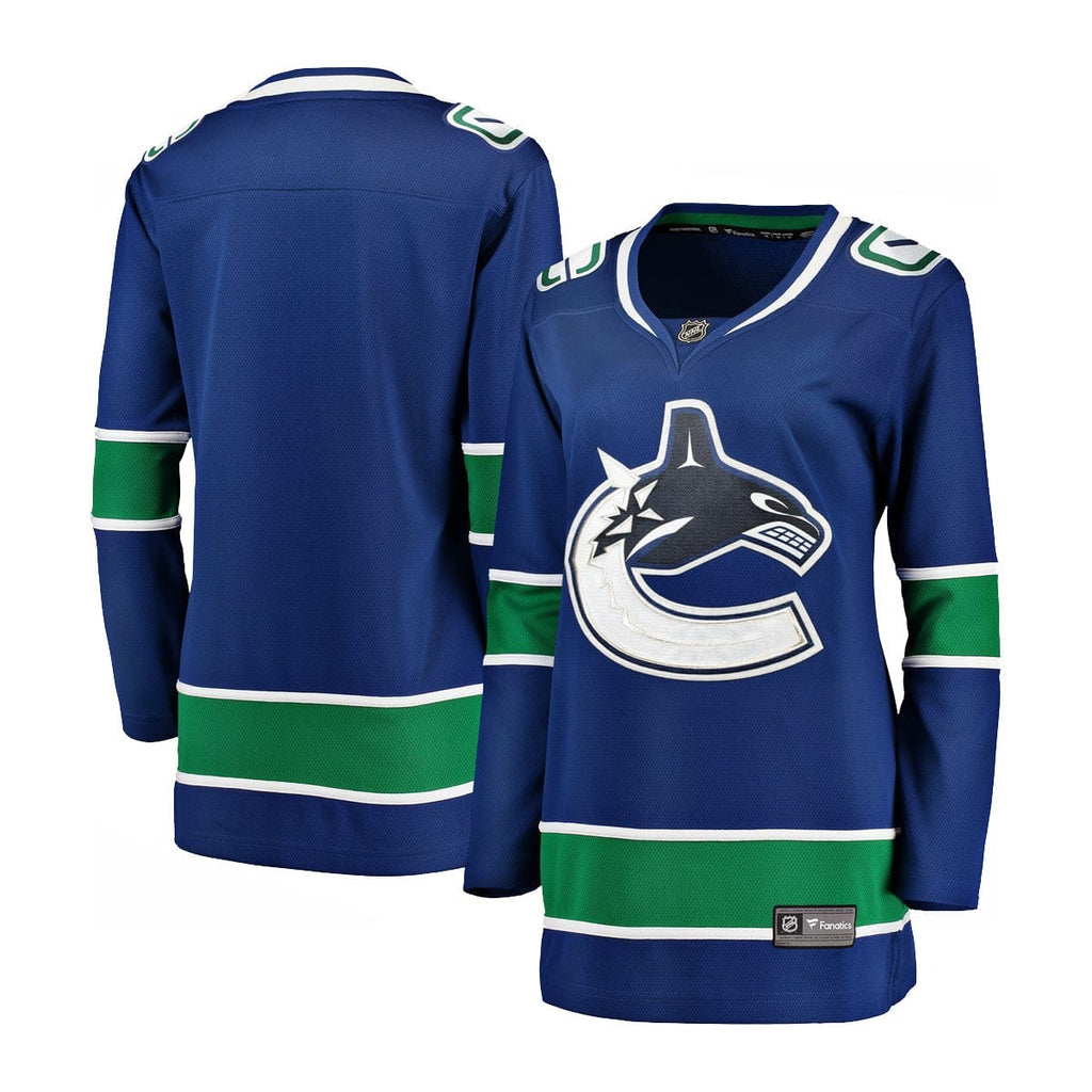 Vancouver Canucks Blue Breakaway Jersey by Fanatics