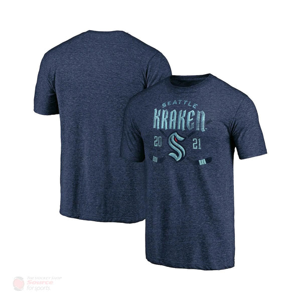 Seattle Kraken NHL 47 Brand Men's Navy Imprint Fan T-Shirt