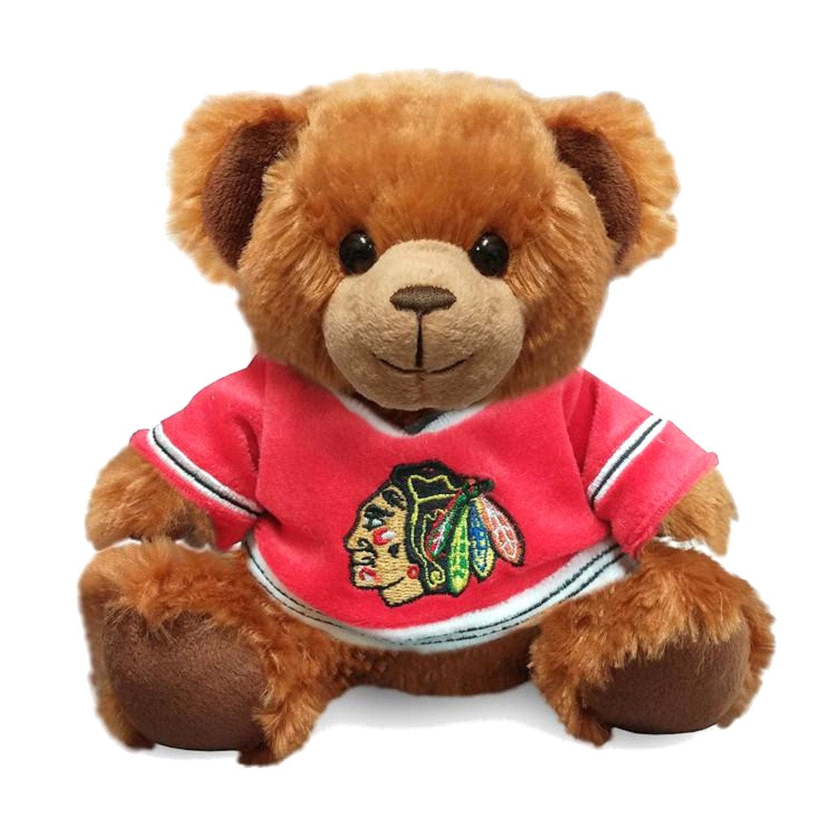 Chicago Blackhawks Forever Collectibles NHL Seated Jersey Bear - The Hockey Shop Source For Sports