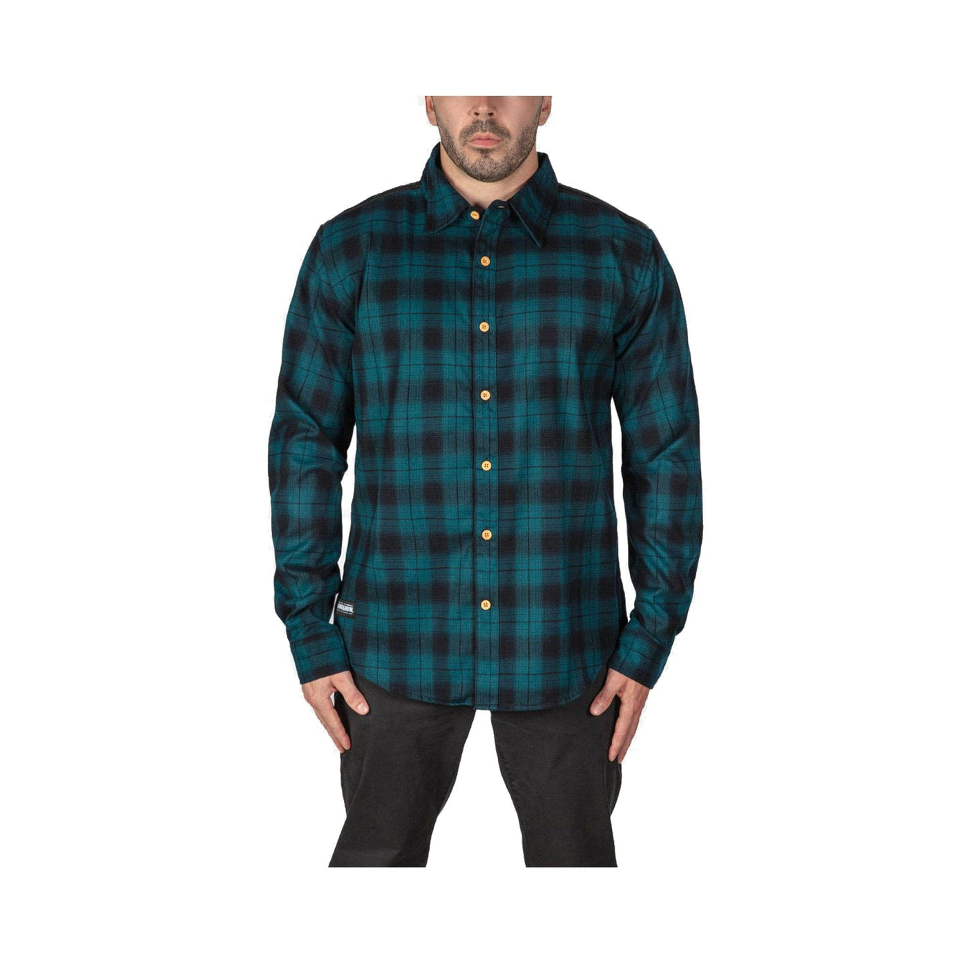 Gongshow Hockey Plaid Nation Mens Shirt