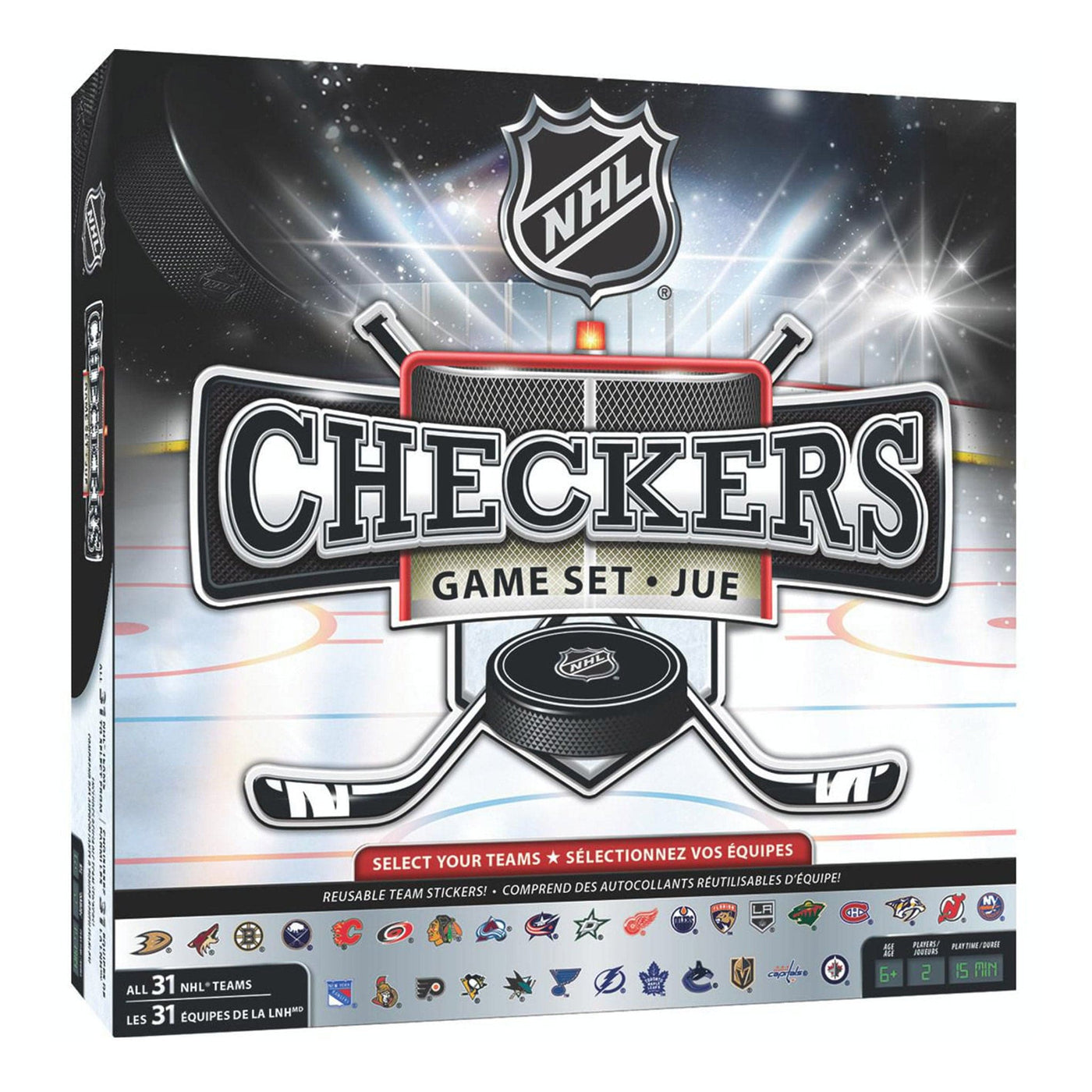 NHL League Checkers Board Game - The Hockey Shop Source For Sports