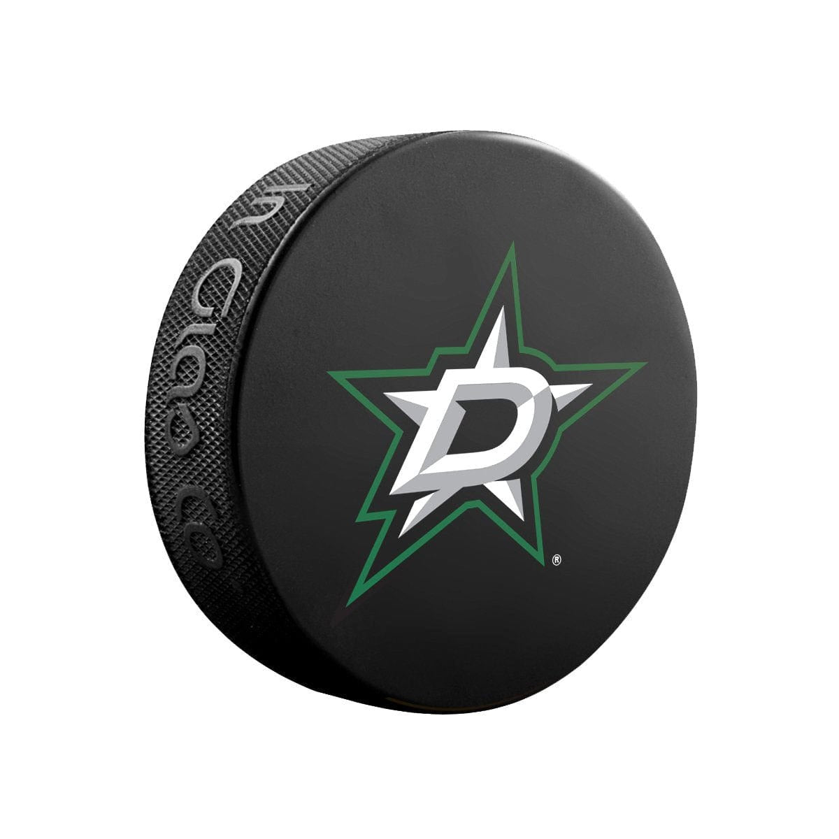 Dallas Stars Inglasco NHL Basic Logo Hockey Puck - The Hockey Shop Source For Sports