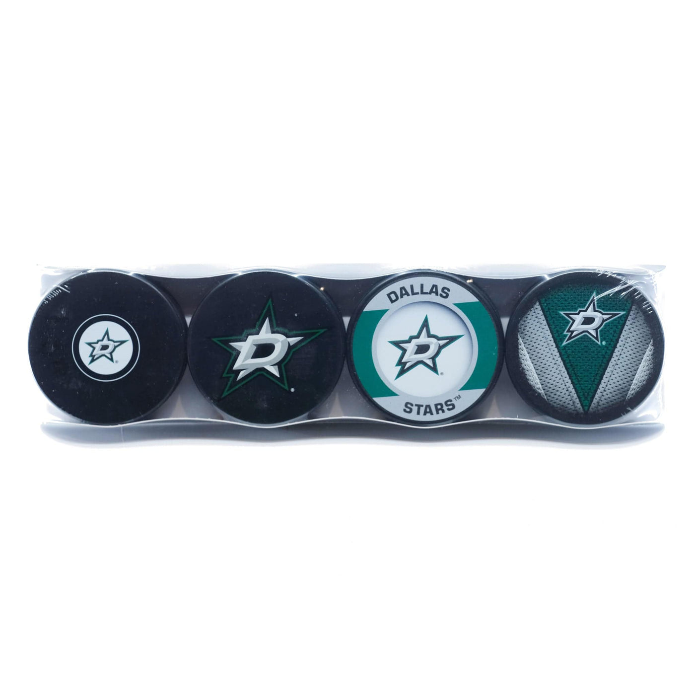 Dallas Stars Inglasco NHL Logo Hockey Puck (4 Pack) - The Hockey Shop Source For Sports